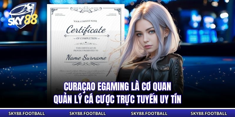 Curaçao eGaming là cơ quan quản lý cá cược trực tuyến uy tín